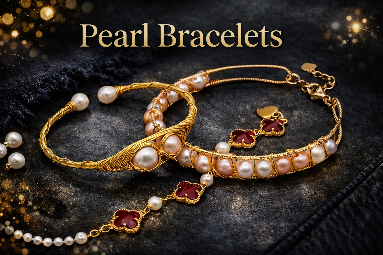 Pearl Bracelets